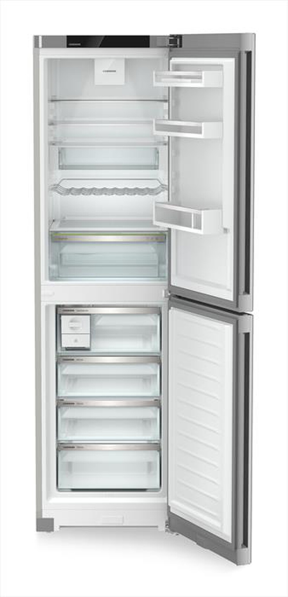"LIEBHERR - Frigorifero combinato CNSFD  573I-20 Classe D-SteelFinish / Silver"