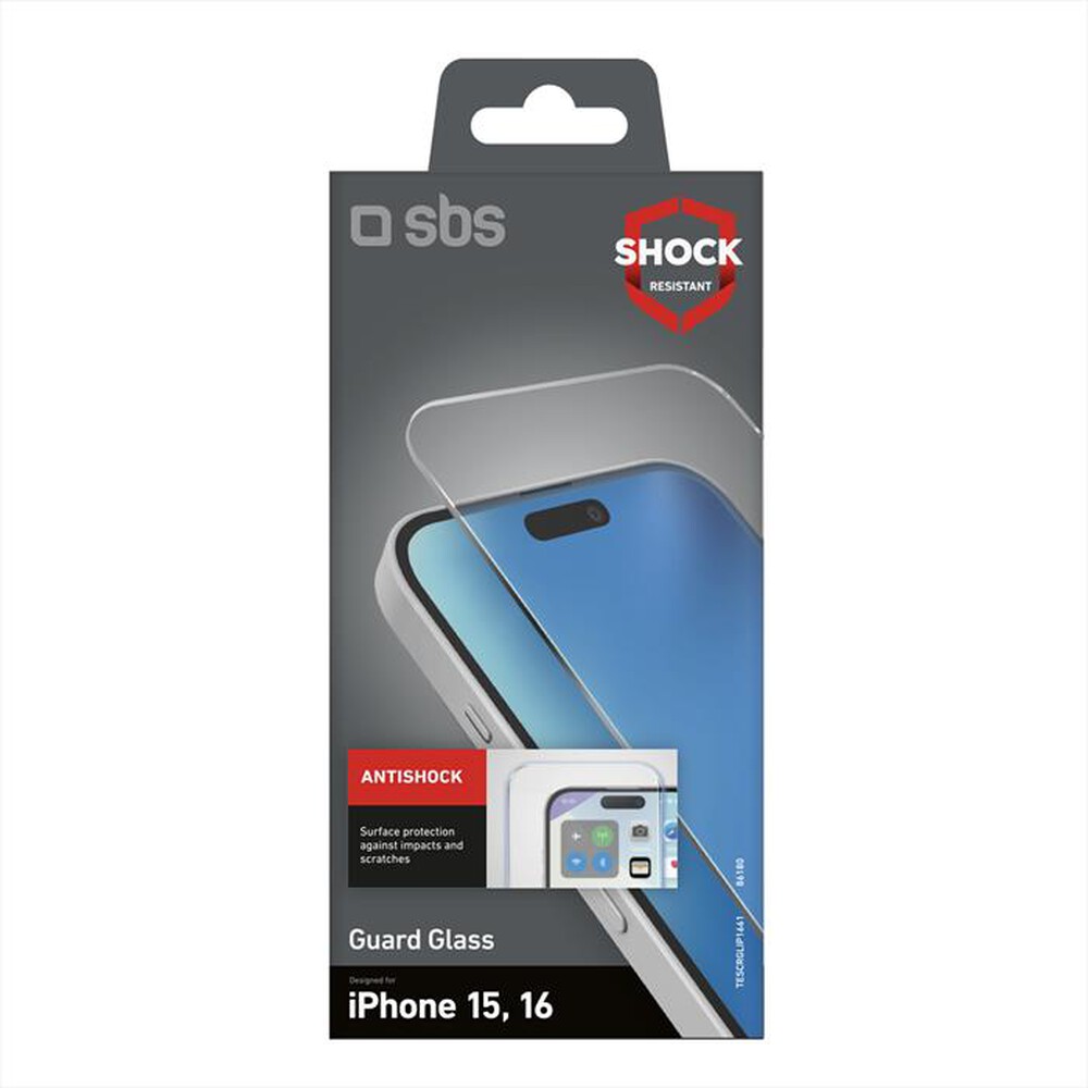 Immagine del prodotto SBS - Screenglass TESCRGLIP1661 iPhone 15