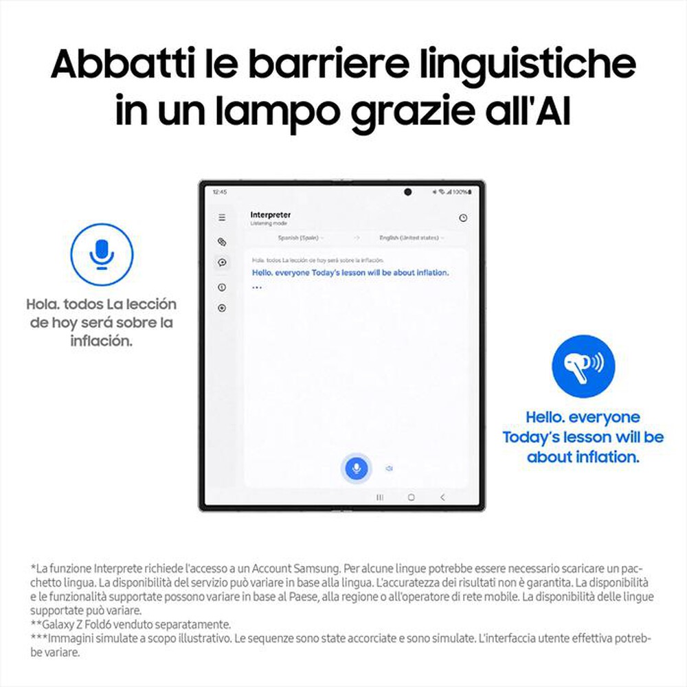 Immagine del prodotto SAMSUNG - Galaxy Buds3 Pro-WHITE