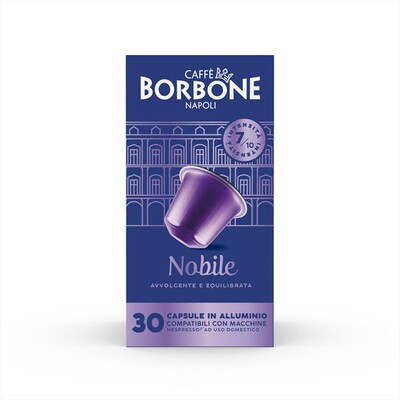 CAFFE BORBONE - NESPRESSO ALLUMINIO NOBILE 30 PZ