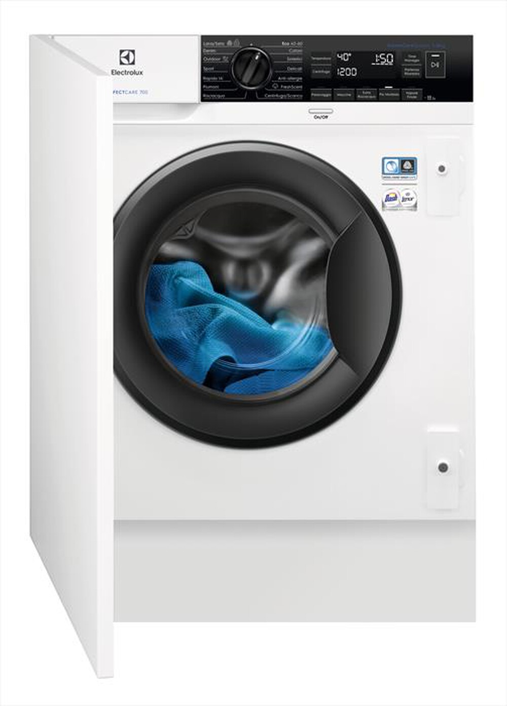 Immagine del prodotto ELECTROLUX - Lavatrice incasso EW7F384BI 8 Kg Classe D-Bianco