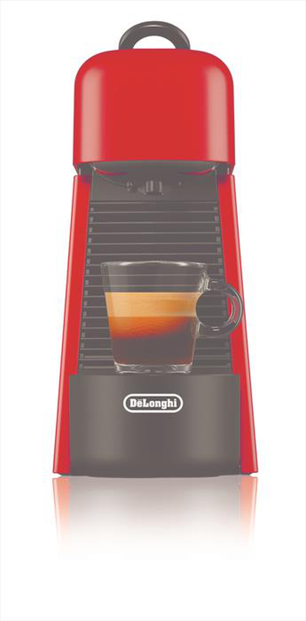 "DE LONGHI - ESSENZA PLUS NESPRESSO EN200.R MACCHINA PER CAFFÈ-Rosso"