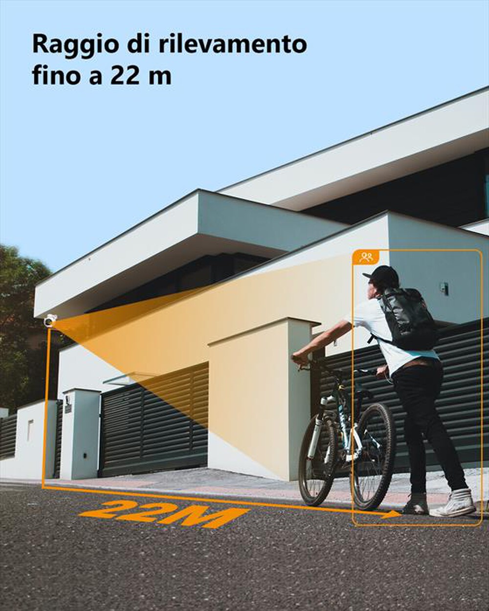 "IMOU - Telecamera da esterno motorizzata CRUISER 2 3K-BIANCO"