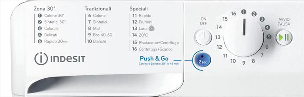 "INDESIT - Lavatrice INNEX BWA 81285X W IT 8 Kg Classe B-Bianco"