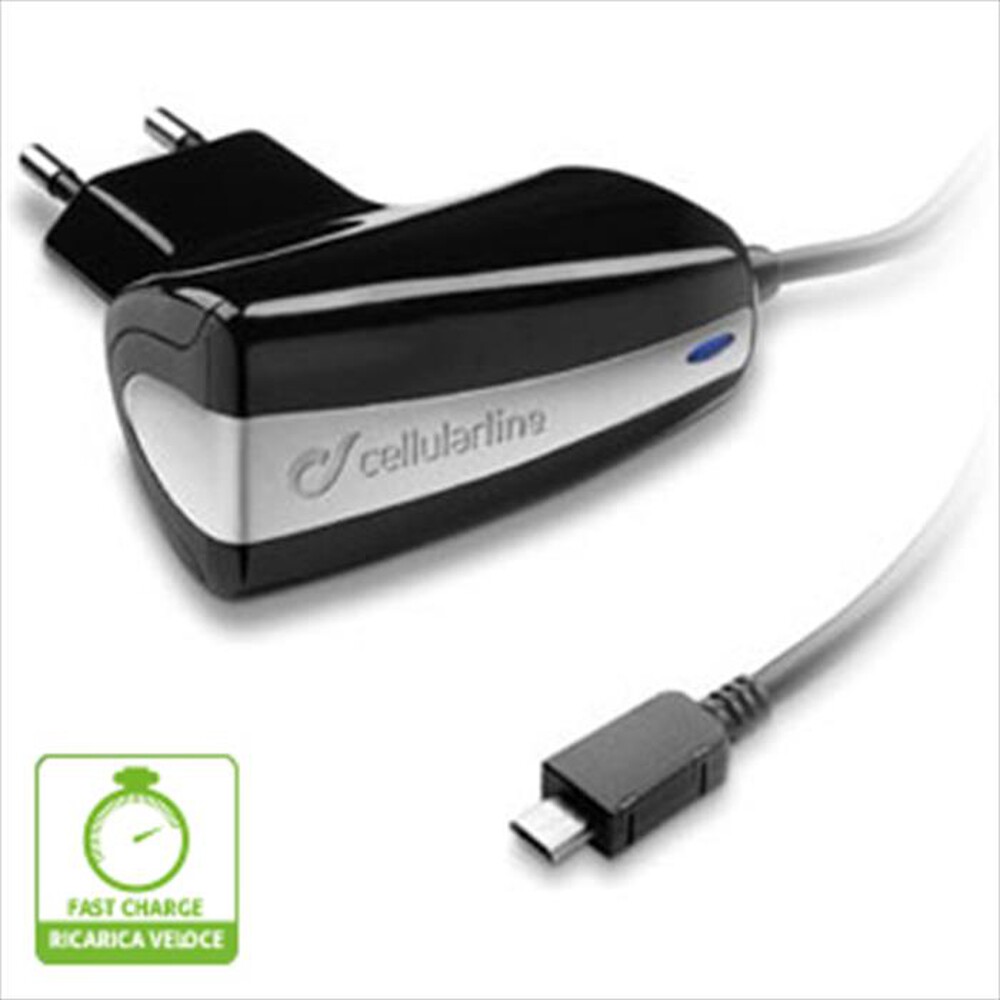 "CELLULARLINE - Charger Ultra ACHPHMICROUSB-Nero"