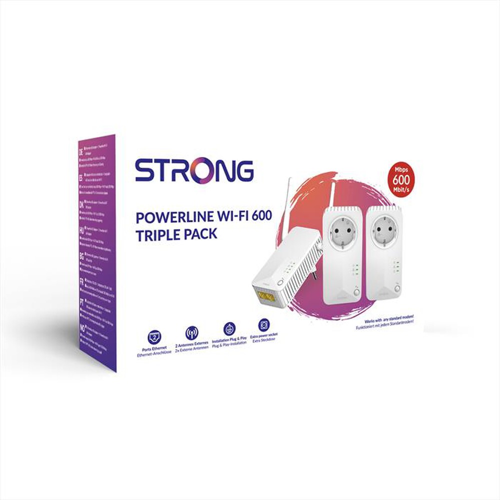 Immagine del prodotto STRONG - Powerline 600 3 pezzi PLWF600TRIEUV2