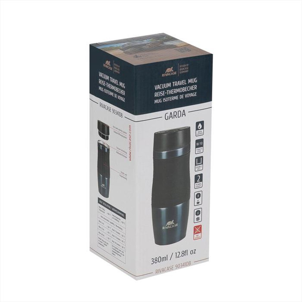 "RIVACASE - 90341DB TAZZA DA VIAGGIO ISOTERMICA DA 0,38 L-Blu"