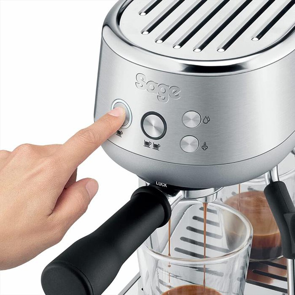 "SAGE - Macchina da caffè SES450BSS-Acciaio Inox"