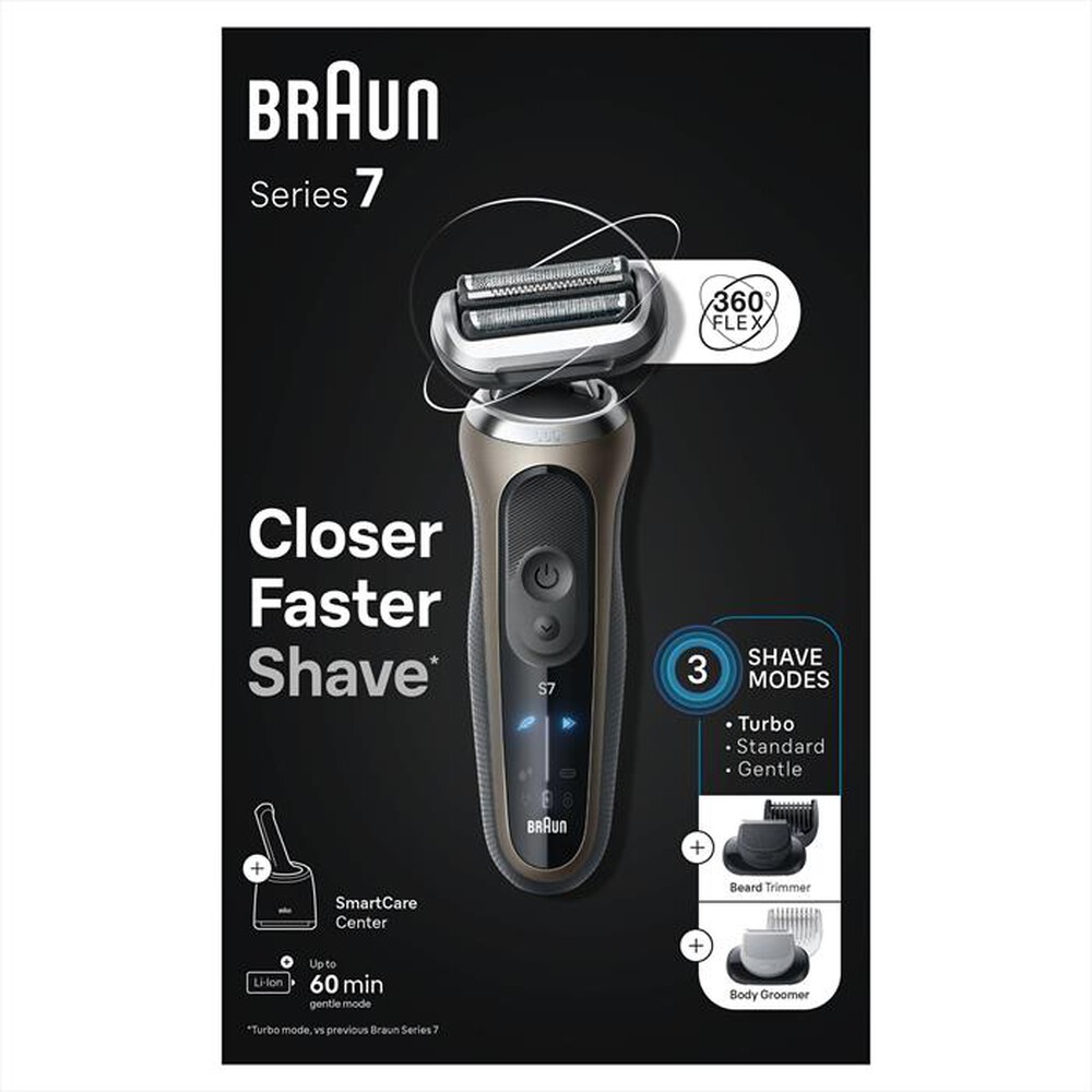 "BRAUN - Rasoio SERIES 7 72-C7650CC-ORO"