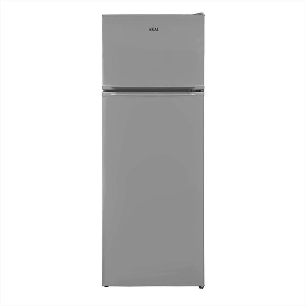 "AKAI - Frigorifero 2 porte AKFR254SV Classe E 212 lt-Silver"
