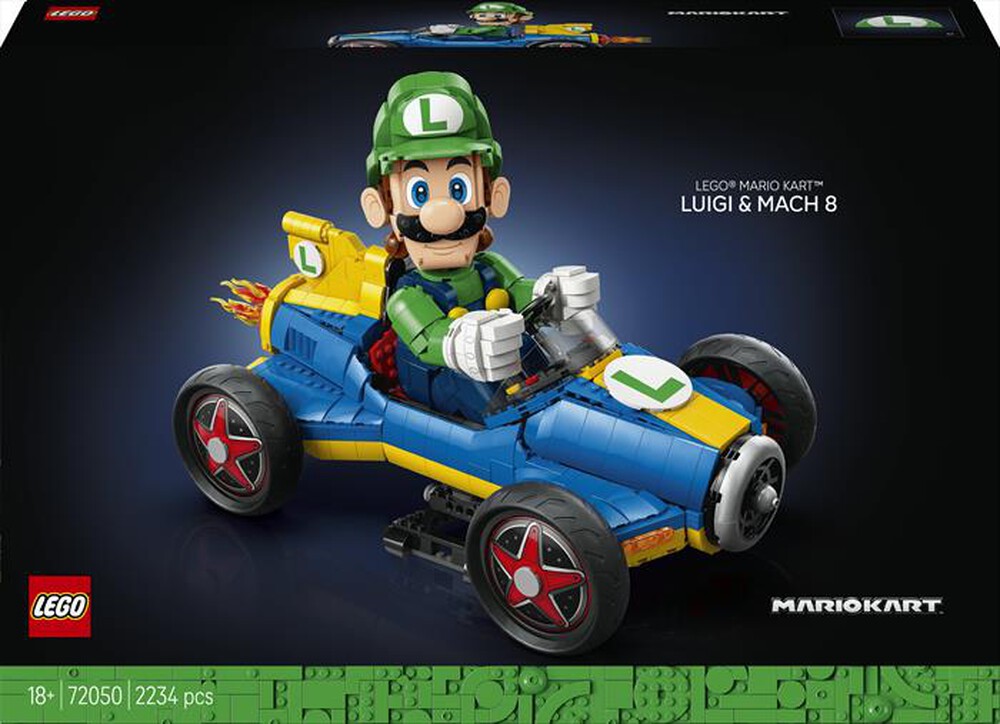 Immagine del prodotto LEGO - SUPER MARIO Mario Kart: Luigi e Mach 8 - 72050