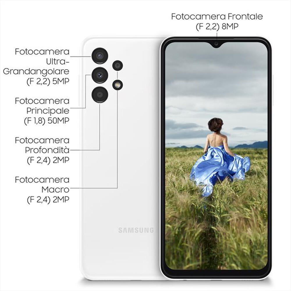 "SAMSUNG - GALAXY A13 128 GB-White"