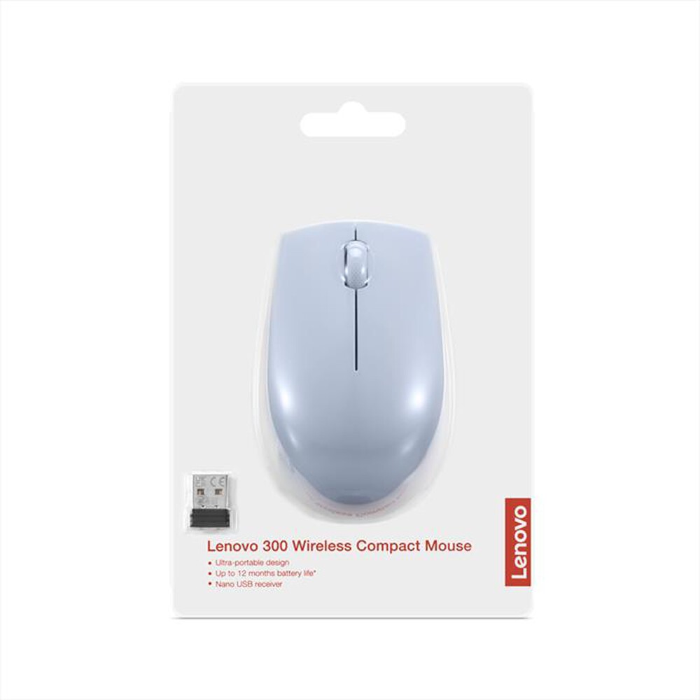 Immagine del prodotto LENOVO - MOUSE WIRELESS 300 COMPATTO-Blu