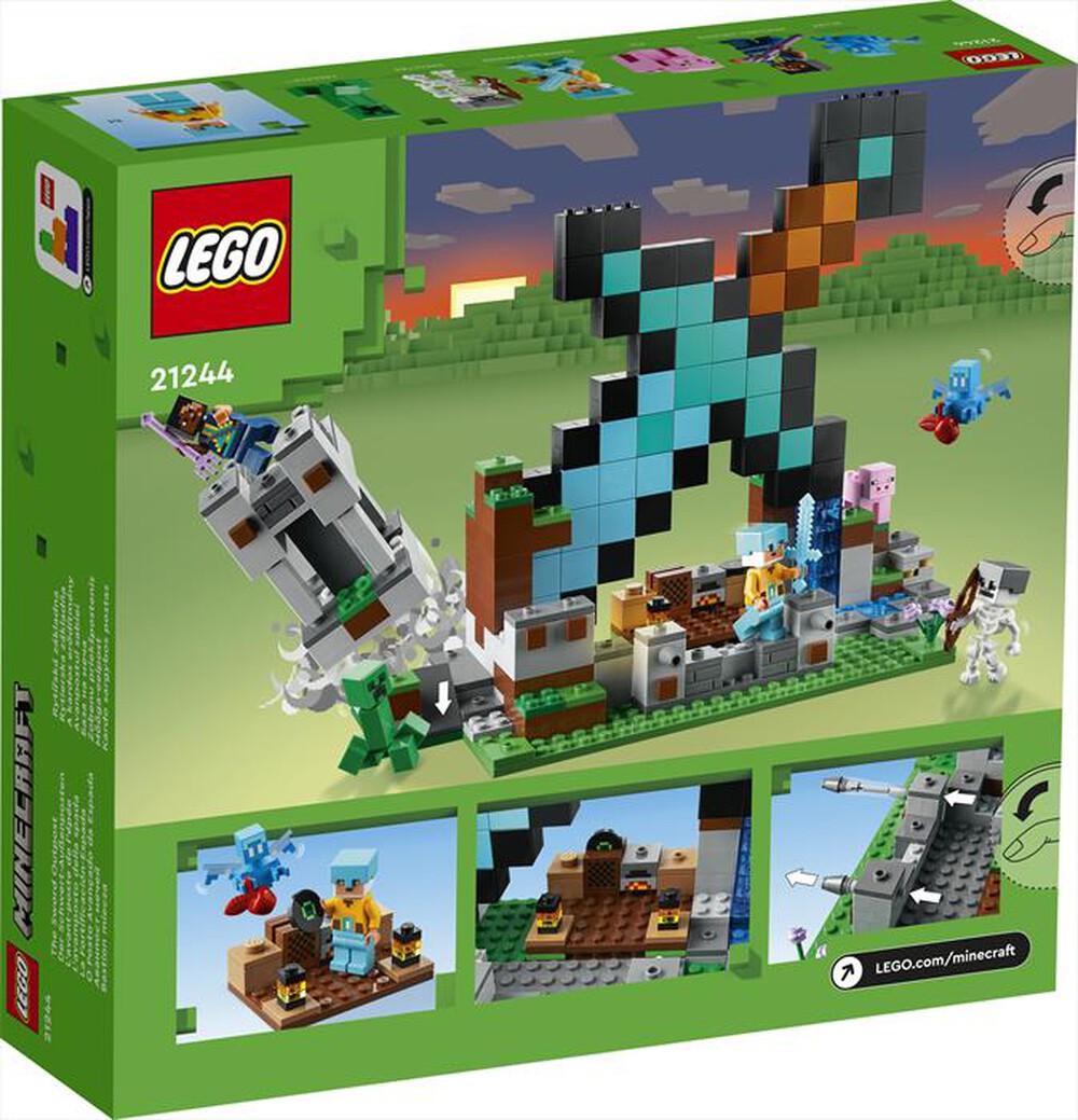 Immagine del prodotto LEGO - MINECRAFT L&rsquo;avamposto della spada - 21244