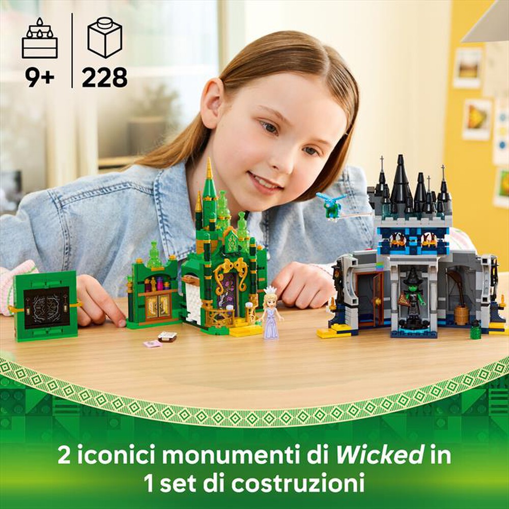 Immagine del prodotto LEGO - WICKED Città di Smeraldo e Castello Kiamo Ko 75689