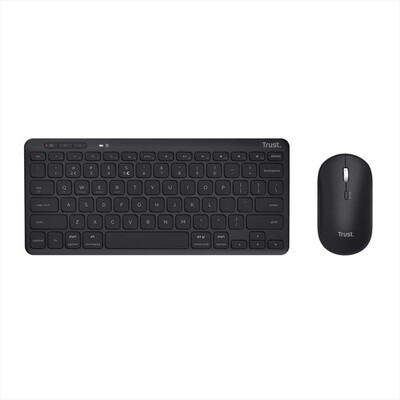 TRUST - LYRA WL KEYBOARD & MOUSE IT-Black