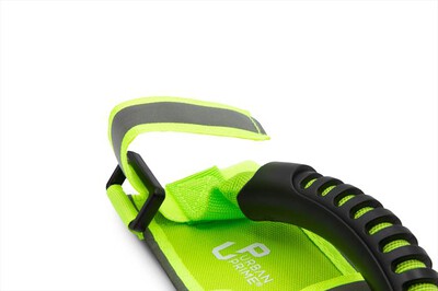 URBAN PRIME - CARRY-HANDLE FOR E-SCOOTER LIME + REFLECTIVE BAND-Lime