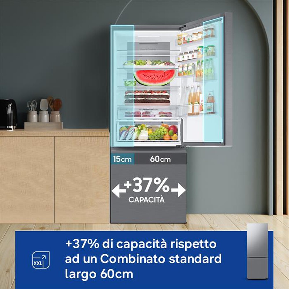 Immagine del prodotto SAMSUNG - Frigorifero combinato RB53DG703DS9EF ClasseD 538lt-METAL INOX