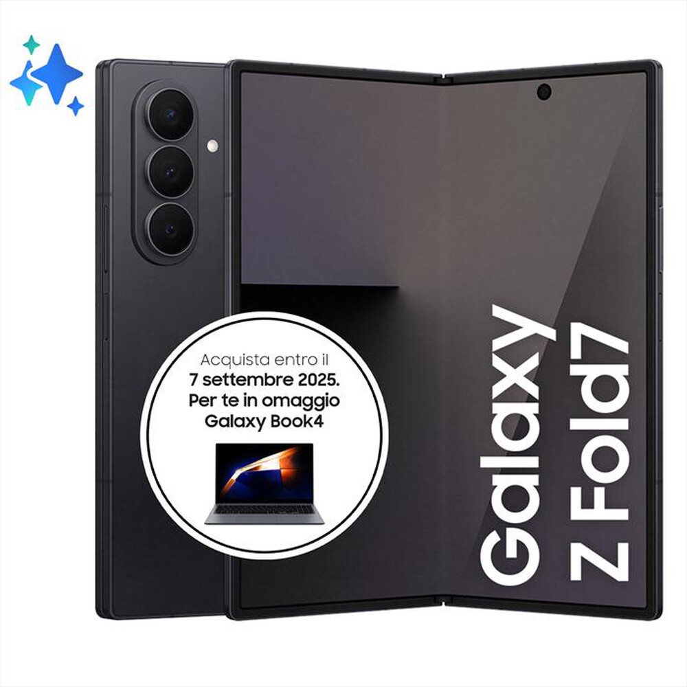 Immagine del prodotto SAMSUNG - Galaxy Z Fold7 12+512GB-Jet Black