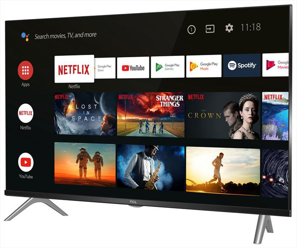 "TCL - Smart TV LED HD READY 32\" 32S615-Nero"