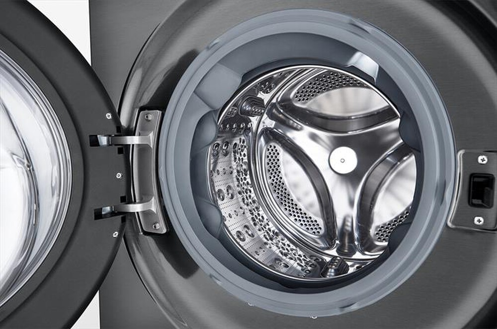 "LG - Lavasciuga WASHTOWER WT1210BBF 12/10 Kg Classe A-Platinum Black"