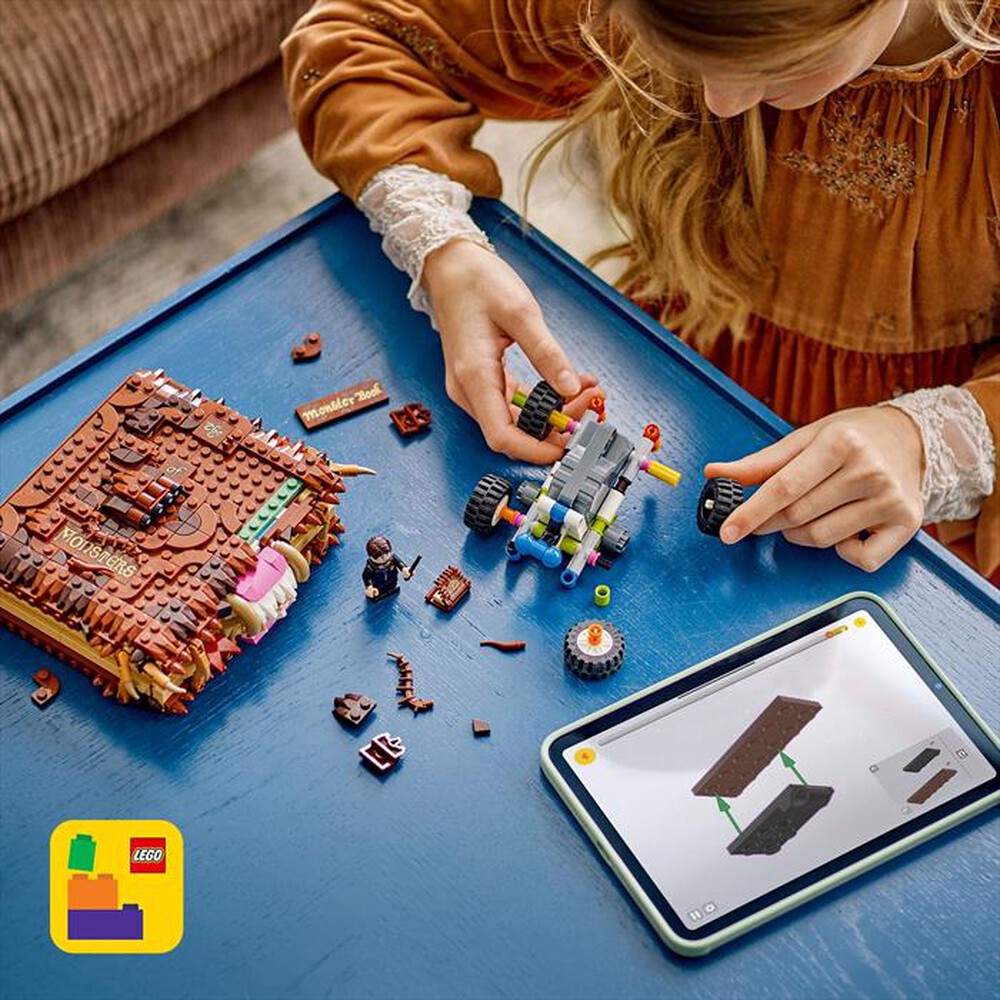 "LEGO - IL LIBRO MOSTRO DEI MOSTRI AZZANNANTE-,"