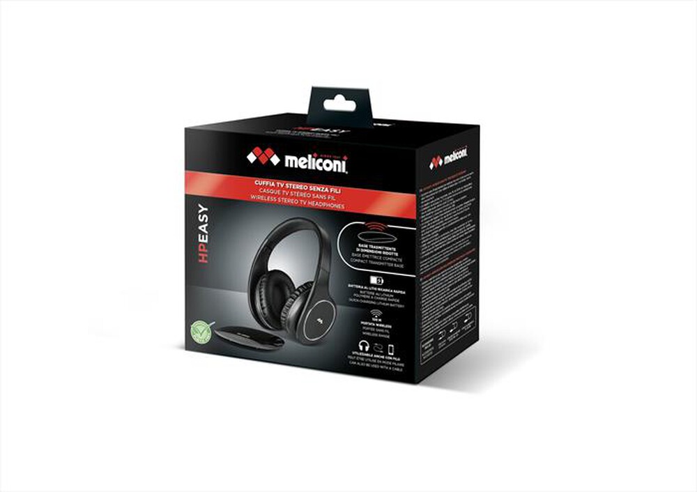 "MELICONI - HP EASY-plastica / colore nero"