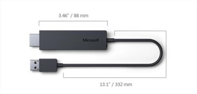 MICROSOFT - WIRELESS DISPLAY ADAPTER-Nero