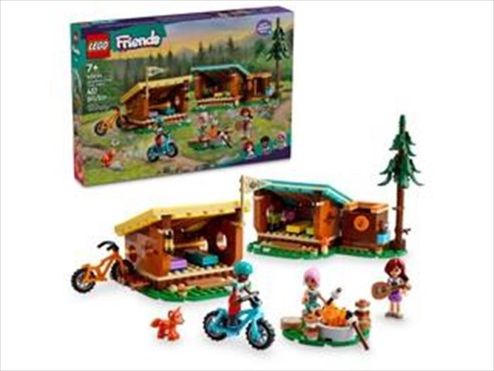 "LEGO - CABINE RELAX AL CAMPO AVVENTURE - 42624-Multicolore"