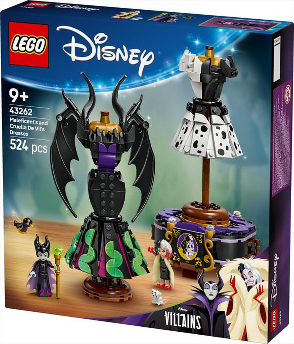 Immagine del prodotto LEGO - DISNEY CLASSIC Abiti di Malefica e Crudelia 43262