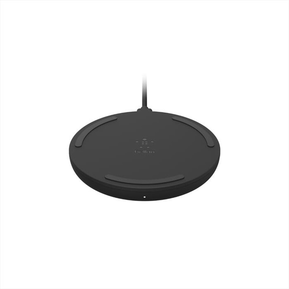 "BELKIN - TAPPETINO DI RICARICA WIRELESS 10W CON ALIMENTATOR-Nero"