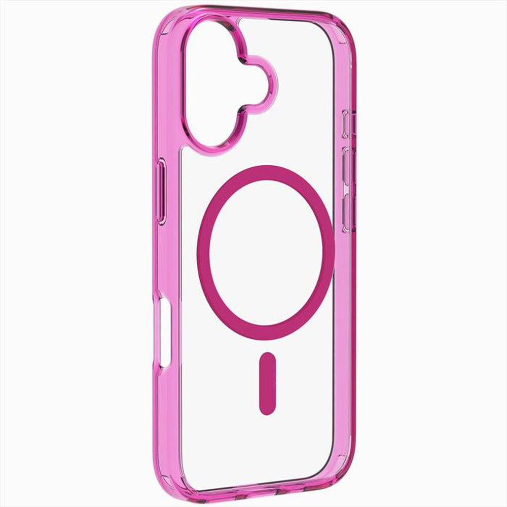 Immagine del prodotto CELLULARLINE - Custodia ICONIC MAG per IPHONE 17-Rosa, Trasparente