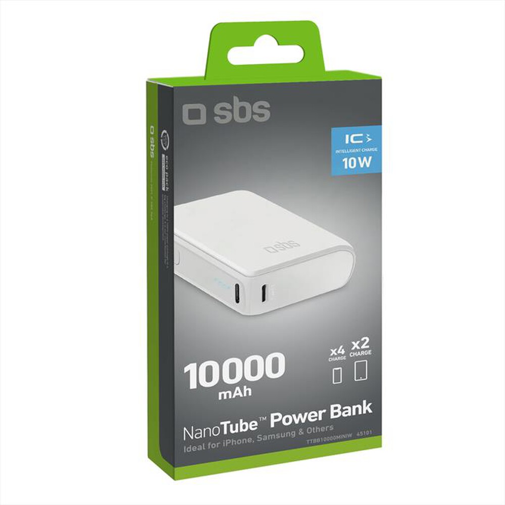 "SBS - Powerbanks TTBB10000MINIW-Bianco"