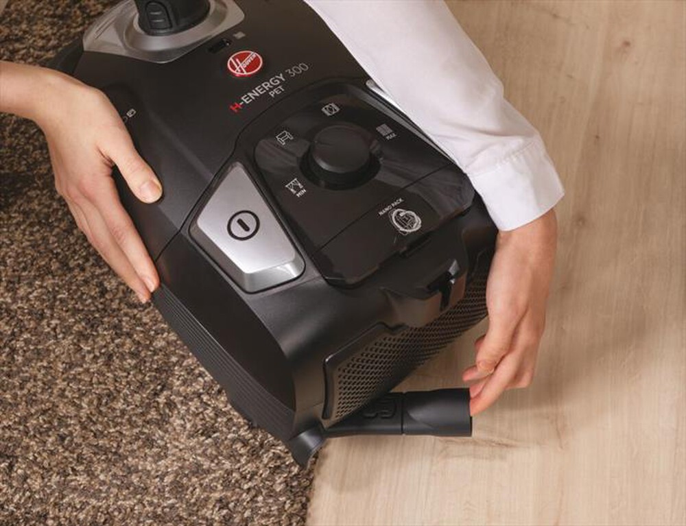 "HOOVER - Aspirapolvere a traino HE320PET-Nero"