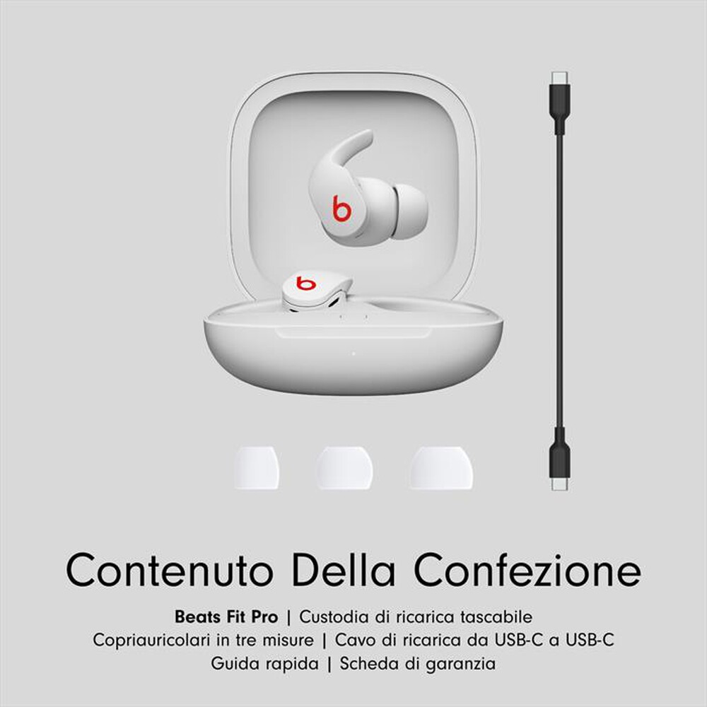 "BEATS BY DR.DRE - Fit Pro True Wireless Earbuds-Bianco"