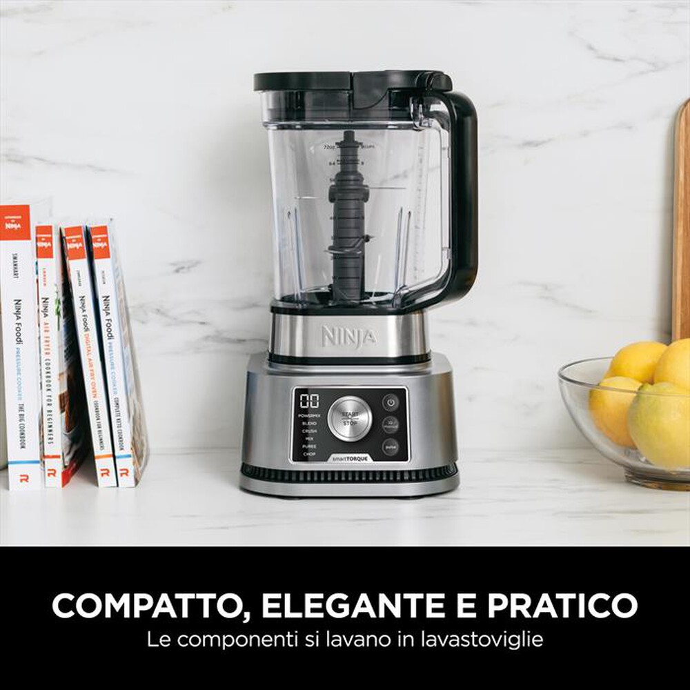 "NINJA - Frullatore 3 in 1 POWER NUTRI CB350EU-GRIGIO/NERO"