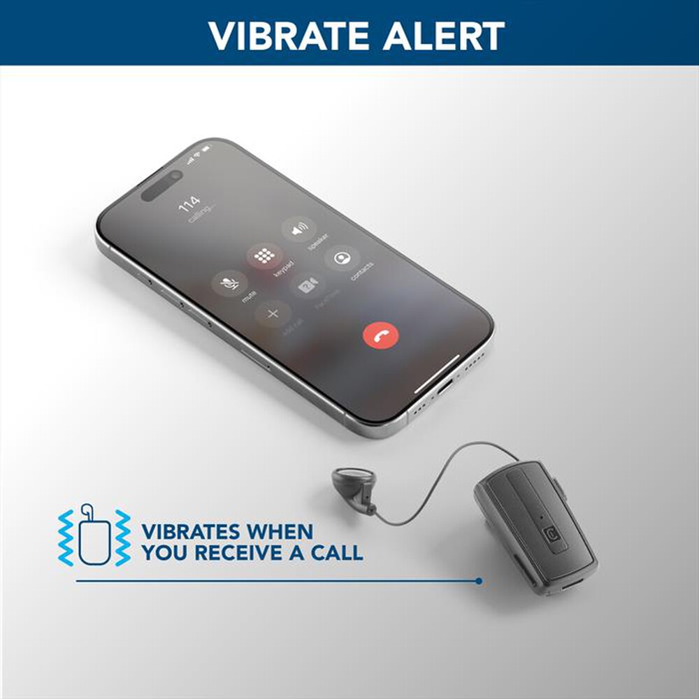 Immagine del prodotto CELLULARLINE - BTCLIPARDP Auricolari Bluetooth-Nero