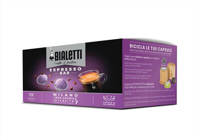 BIALETTI - Capsule Bialetti 72 pezzi 096080401-MILANO