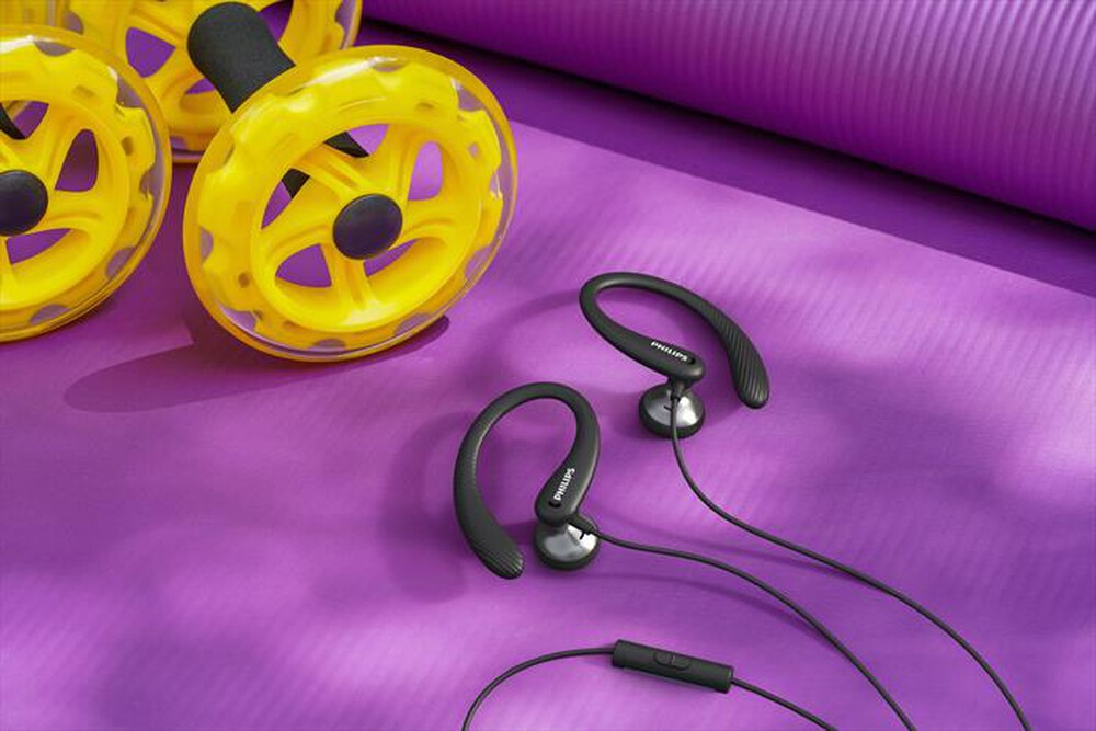 "PHILIPS - TAA1105BK/00-Cuffie Sport con filo - Nero"