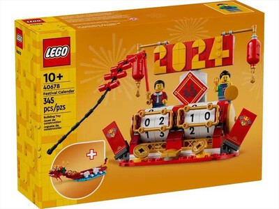 LEGO - Calendario festivo - 40678-Multicolore