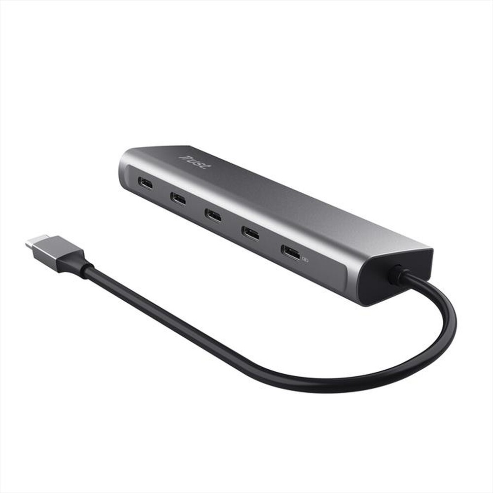 Immagine del prodotto TRUST - Cuffie over-ear HALYX 5 PORT USB-C HUB-Grey
