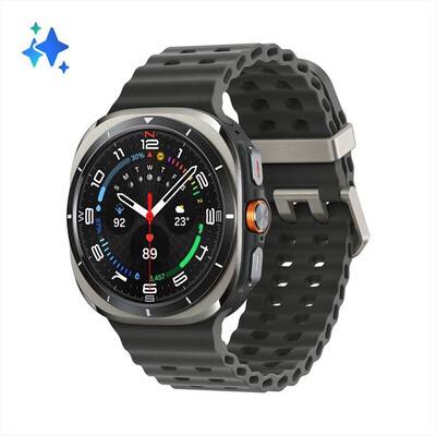 SAMSUNG - GALAXY WATCH ULTRA 47MM LTE-Titanium Silver