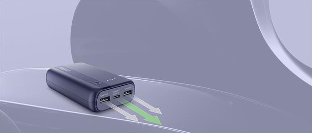 Immagine del prodotto CELLULARLINE - POWERBANK ESSENTIAL 10000 BLU SCURO-Blu scuro