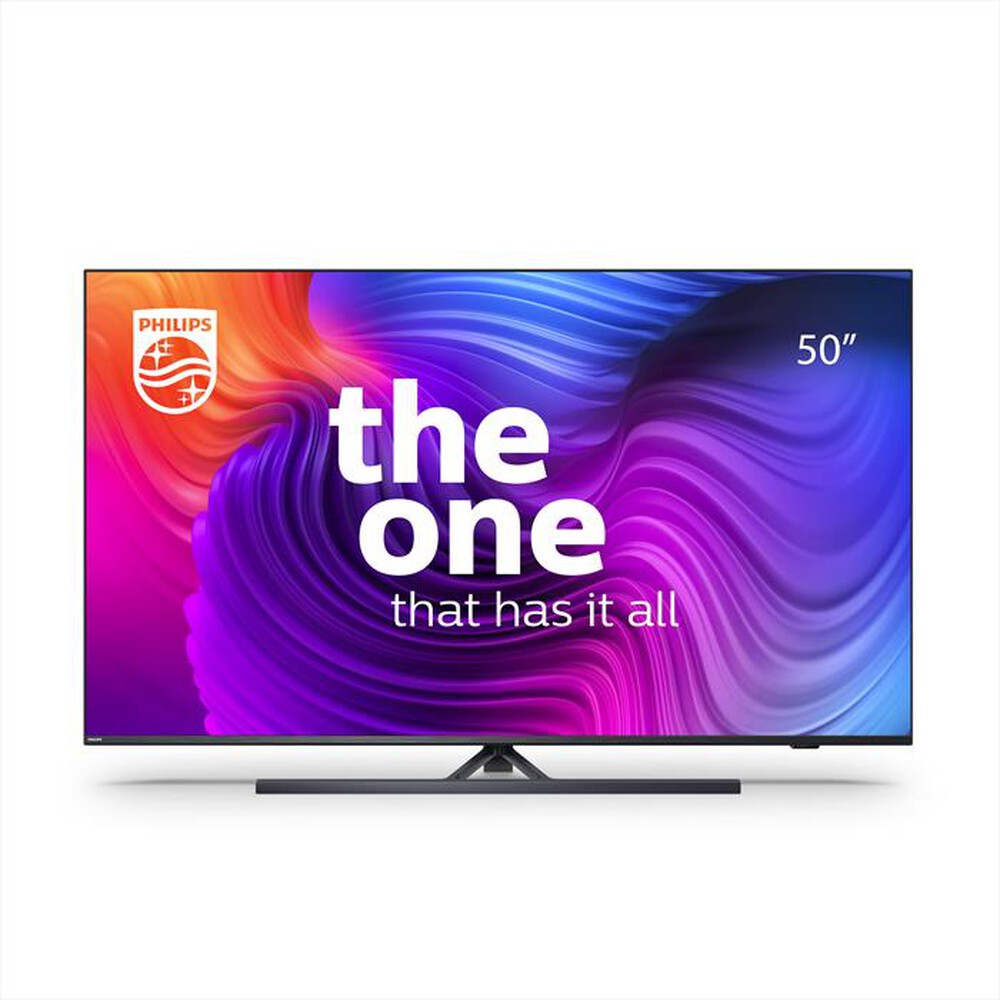 "PHILIPS - Smart TV AMBILIGHT THE ONE UHD 4K 50\" 50PUS8556/12-Antracite"