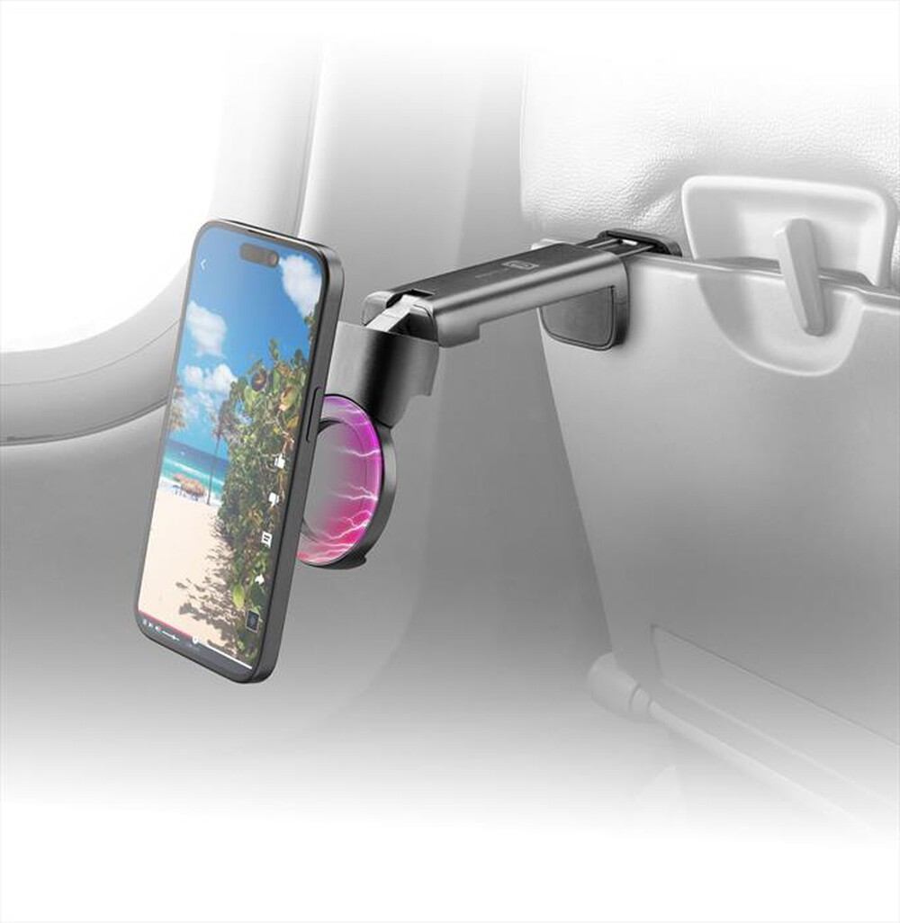 Immagine del prodotto CELLULARLINE - Supporto passivo MAG TRAVEL HOLDER per iPhone-Nero