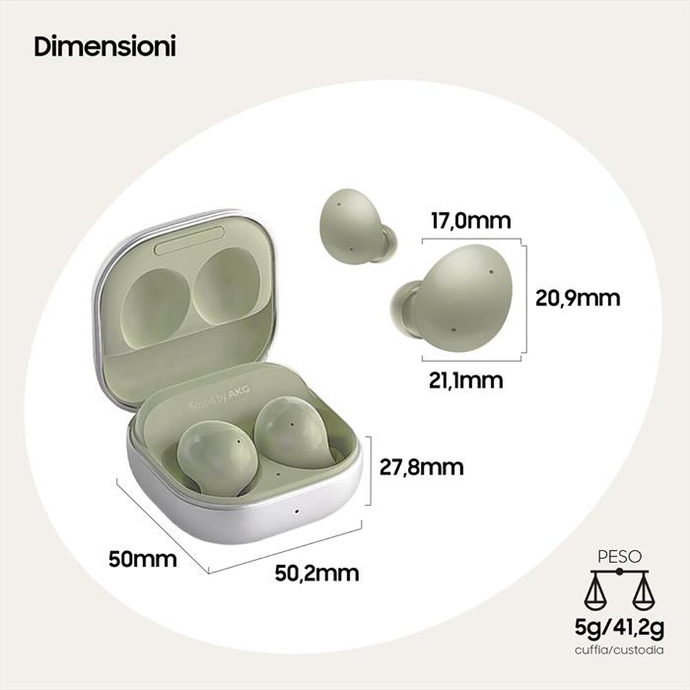 Immagine del prodotto SAMSUNG - GALAXY BUDS2-Olive