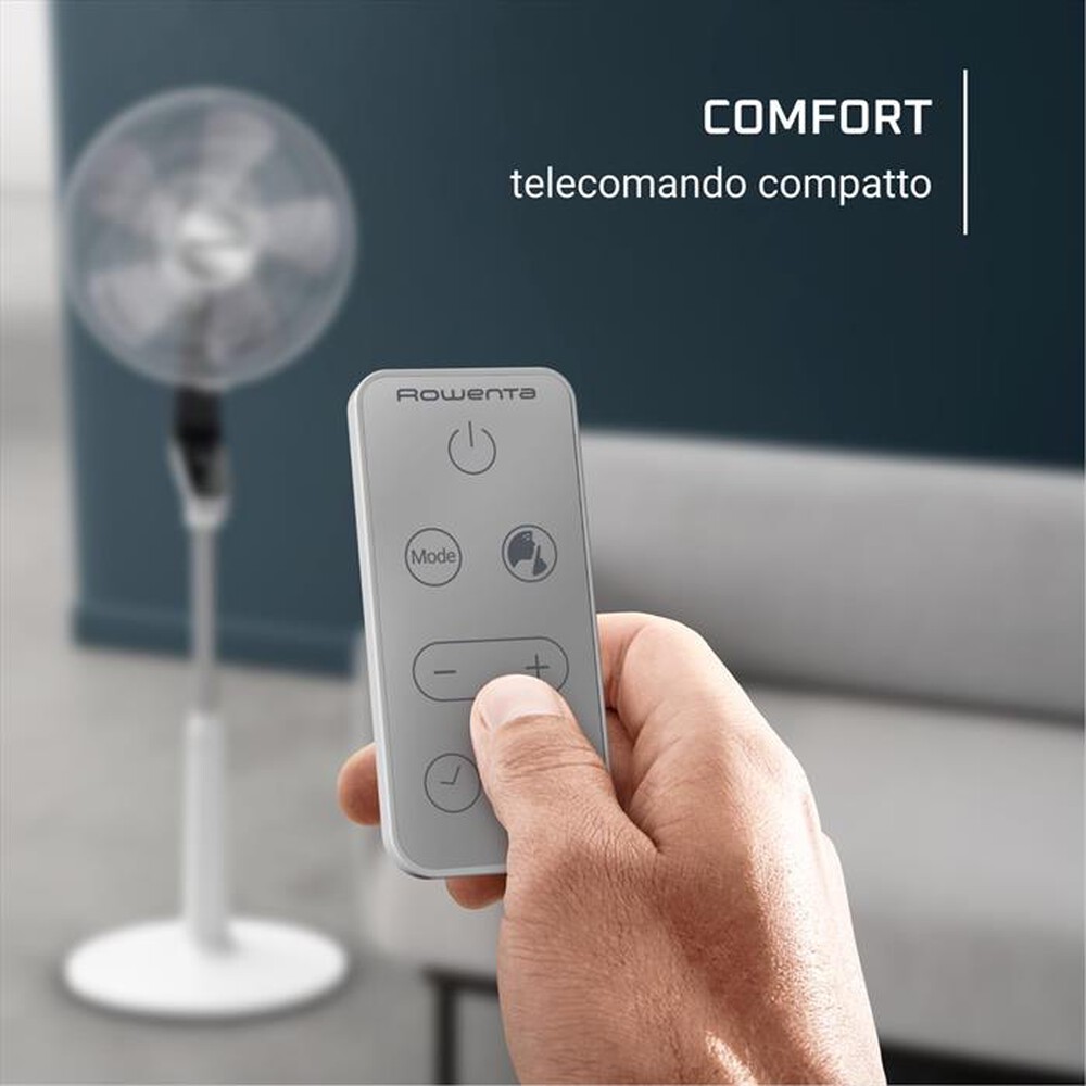 "ROWENTA - Ventilatore a piantana VU5690F0-Bianco"