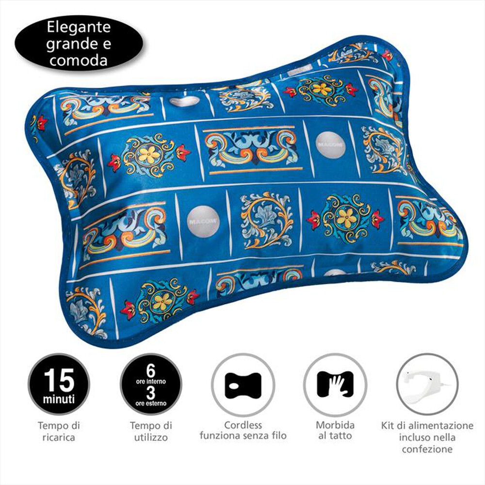 Immagine del prodotto MACOM - Scaldino LA BOULE LUXURY-blu