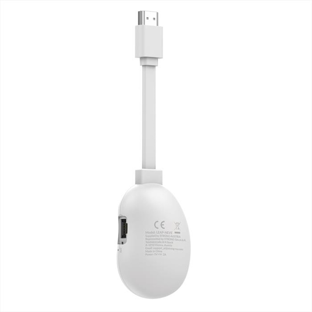 "STRONG - Google TV Stick 4K UHD LEAP-NEVE-BIANCO"