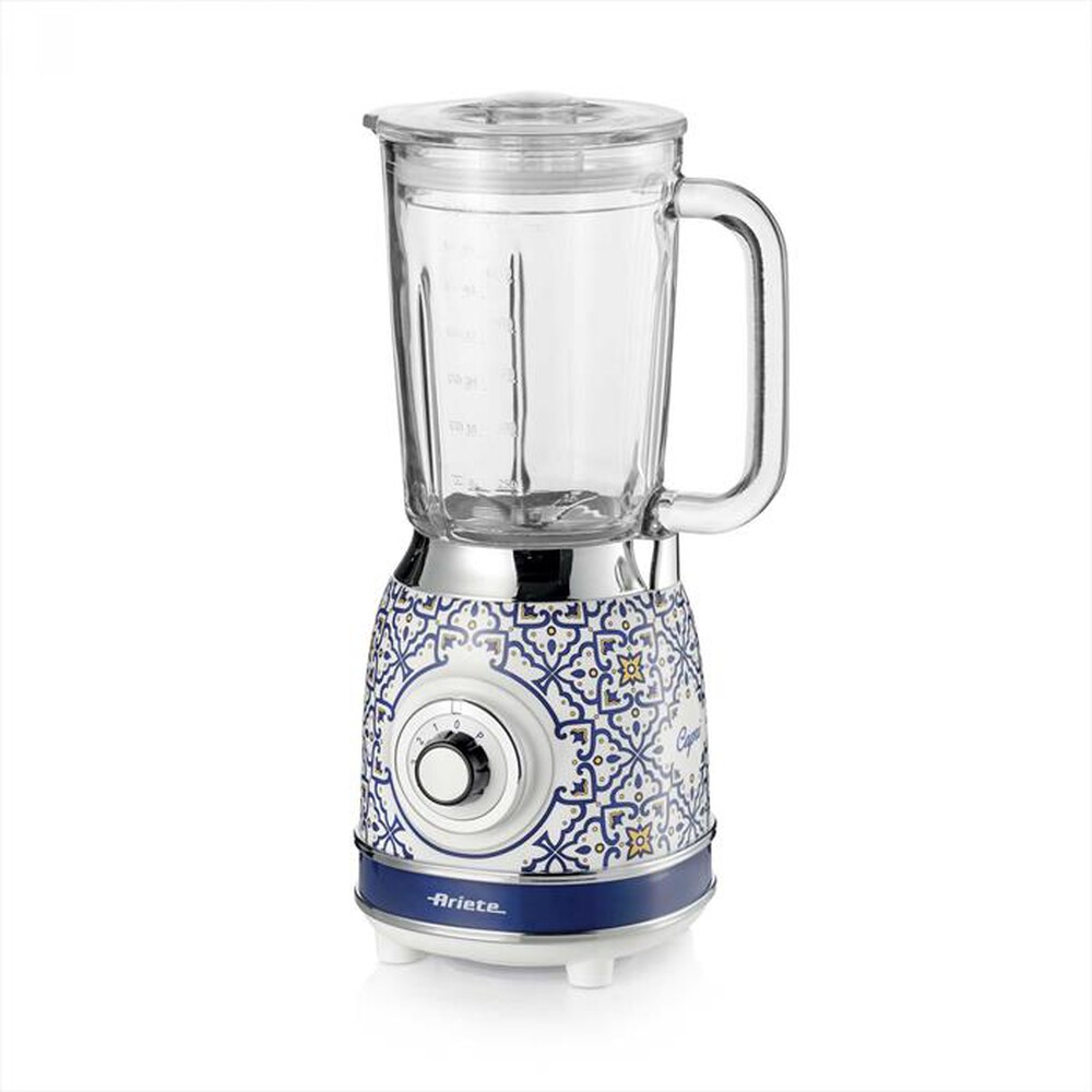 "ARIETE - 0583/0C FRULLATORE CON TAZZA IN VETRO CAPRI-Multicolore"